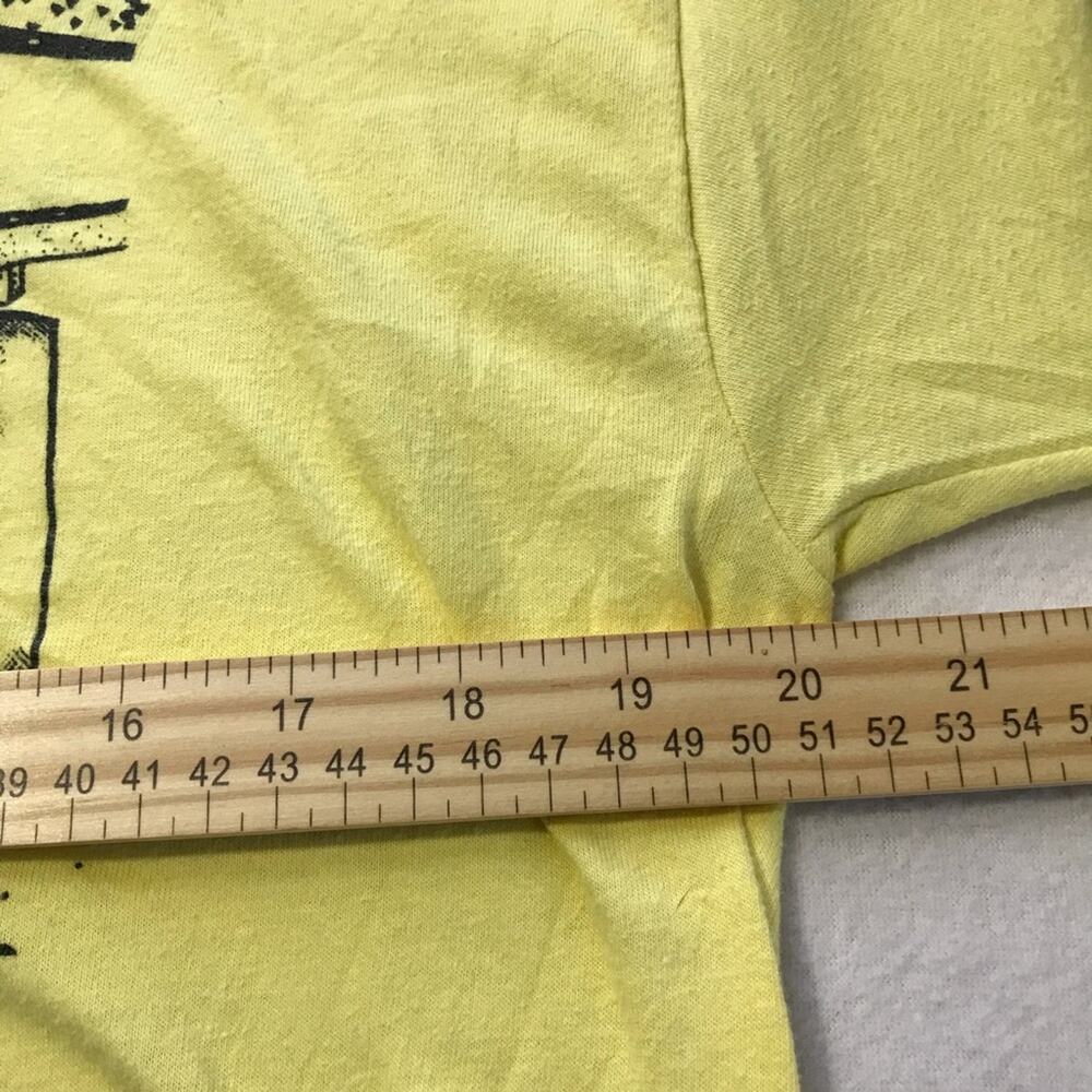 Vintage Skimmers XL made in the USA yellow tshirt musical theater performance - Picture 7 of 9
